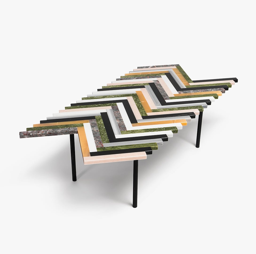 “ZigZag” Coffee Table Large BUDRI